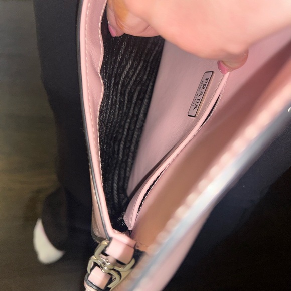 Prada Brushed Alabaster Cleo Bag Pink - Picture 7 of 11